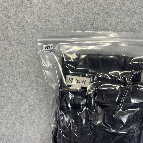 Madewell Jeans Womens 27 Black 10" High Rise Skinny Stretch Denim - Picture 14 of 14